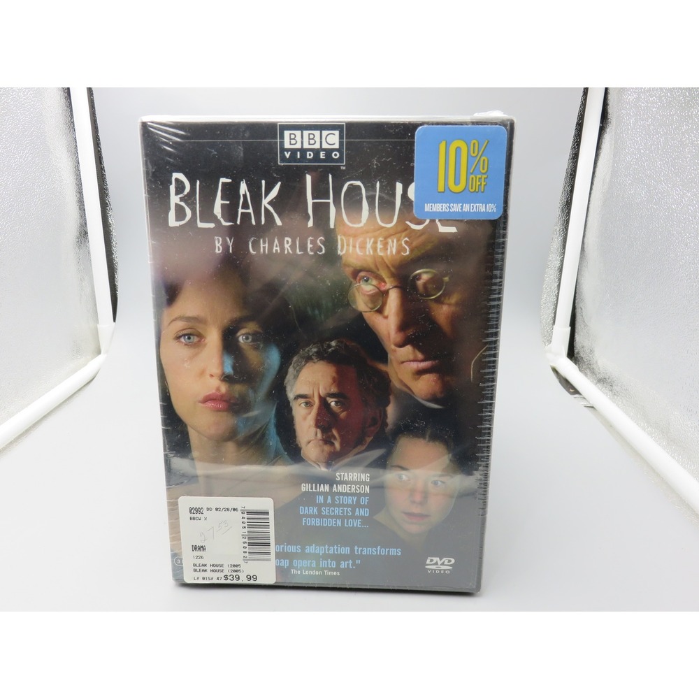 Bleak House by Charles Dickens BBC Video DVD Gillian Anderson 3-Disc Set New